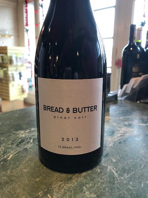 Bread And Butter Pinot Noir 2015 Old Port Wine And Cigars