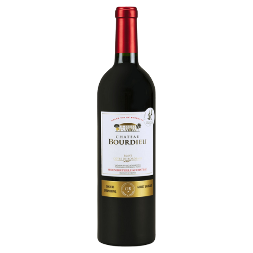 Chatea Bourdieu wine bottle